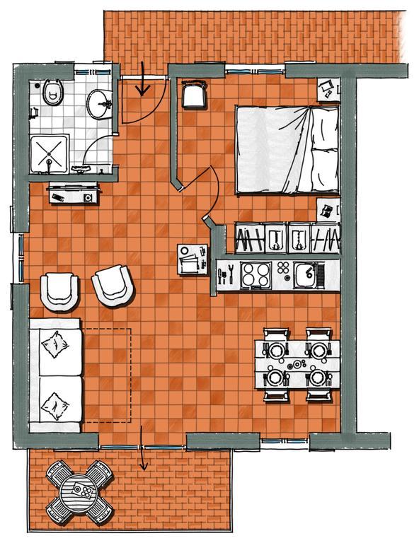 베스타 Casa Paola 아파트 외부 사진